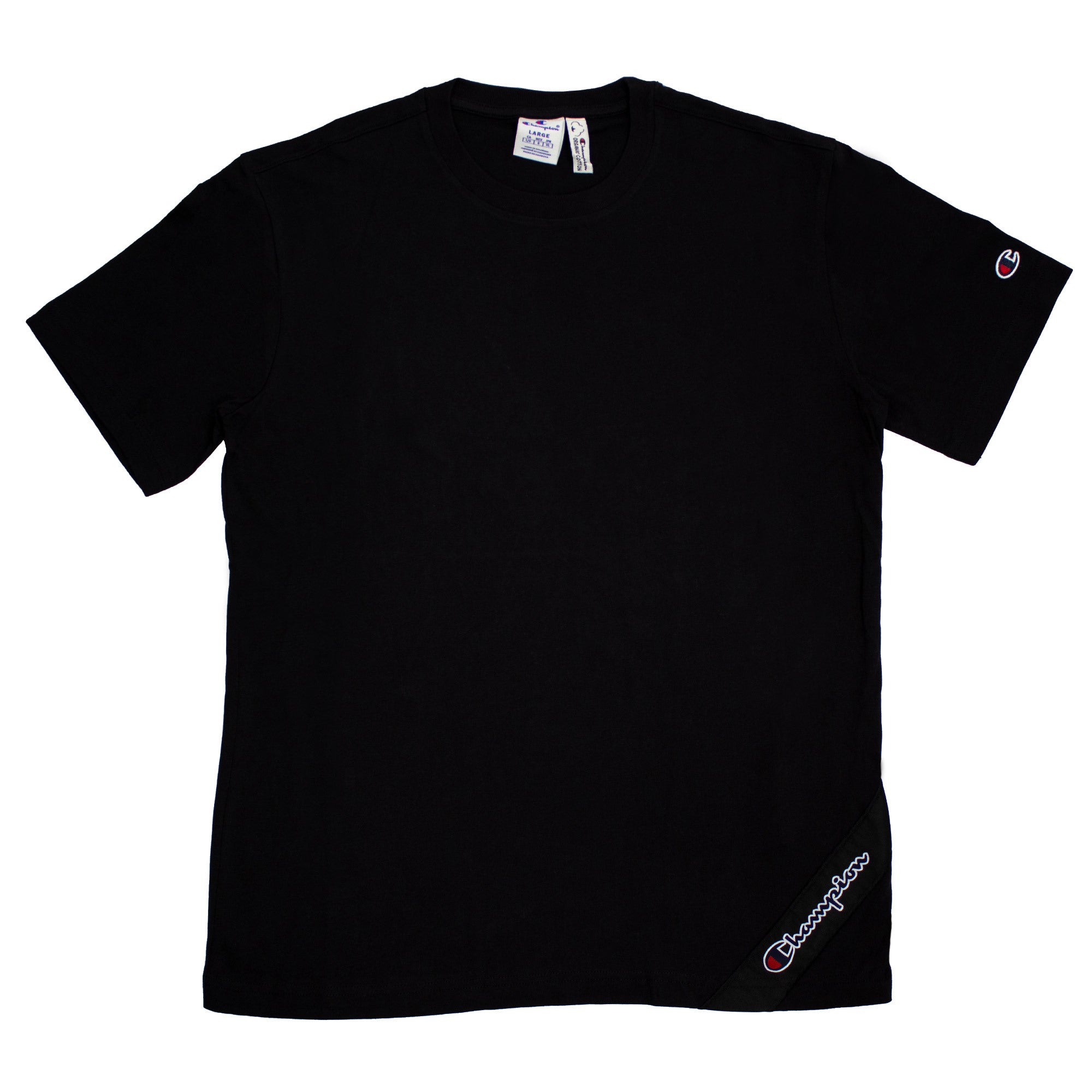 Black champion tee on sale