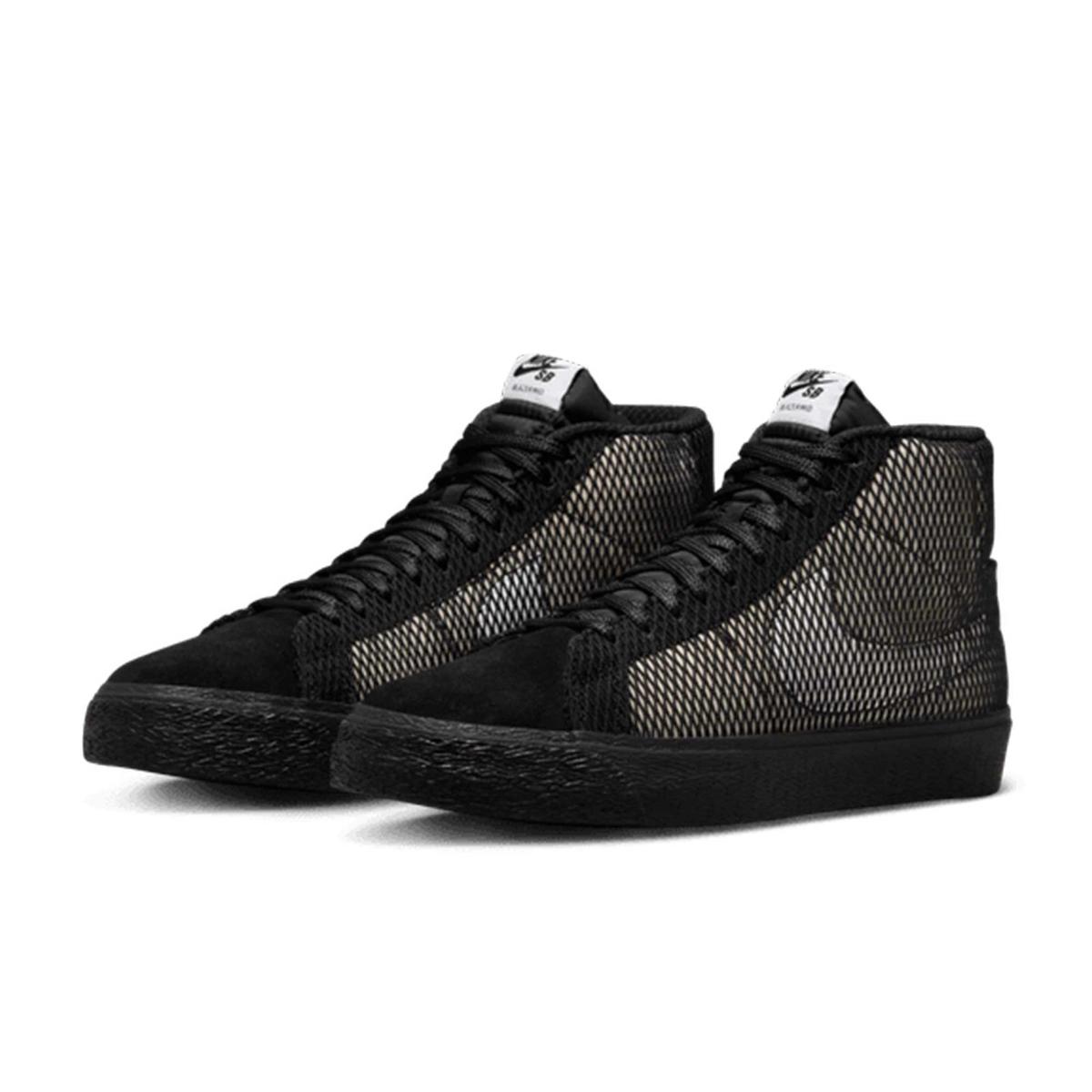 Zoom Blazer Mid Premium Black Curious Skateshop