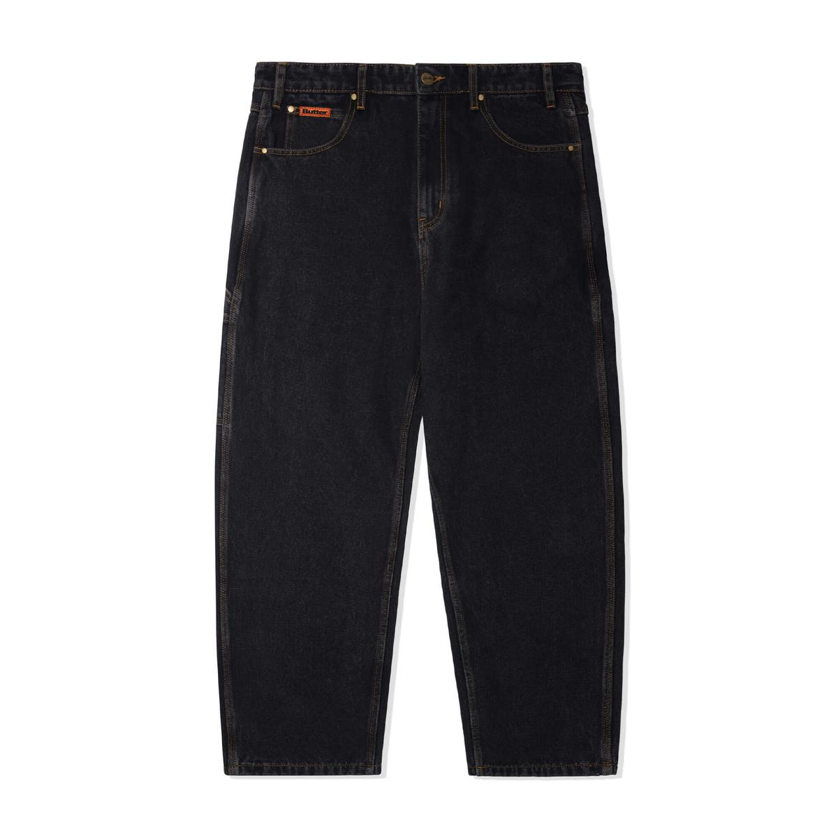 Baggy Denim Washed Black