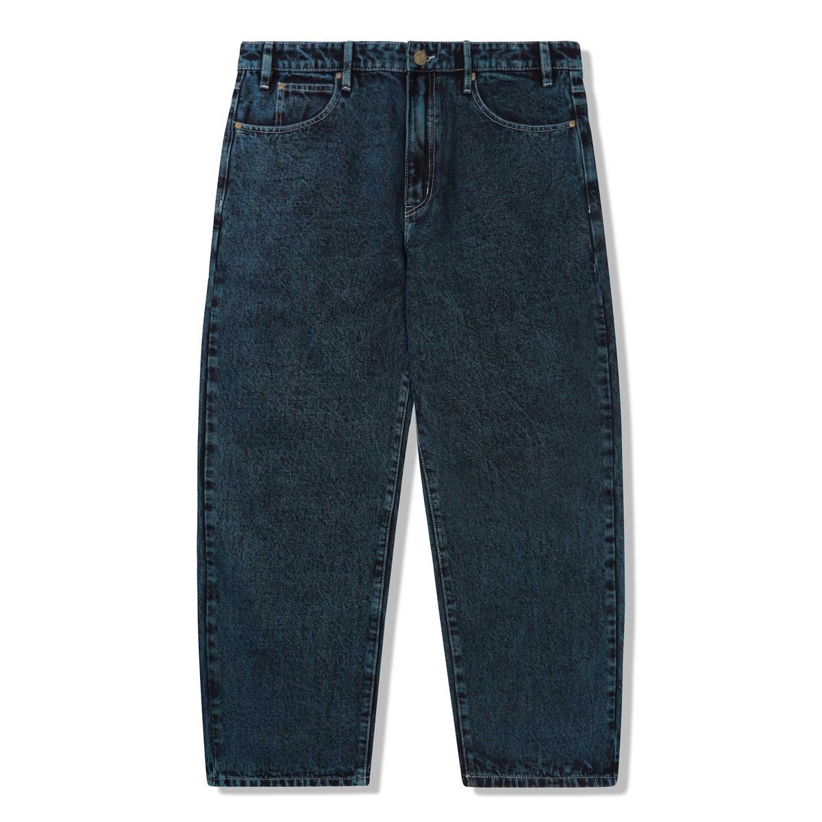 Applique Denim acid indigo