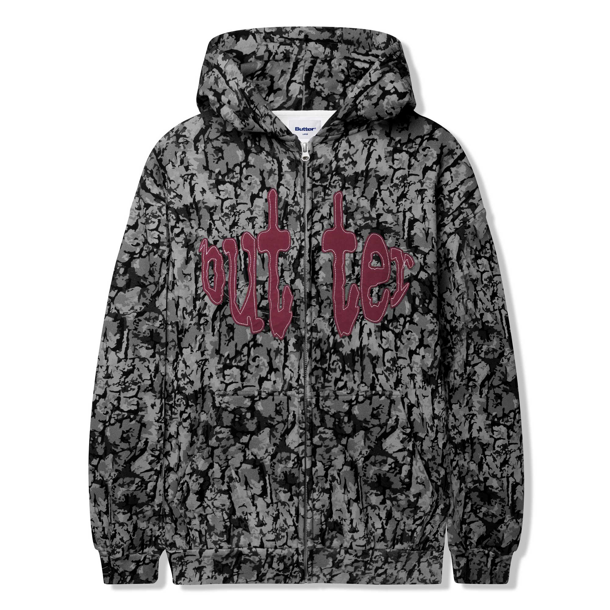 Zip-Thru Hood Fenzy Grey Camo