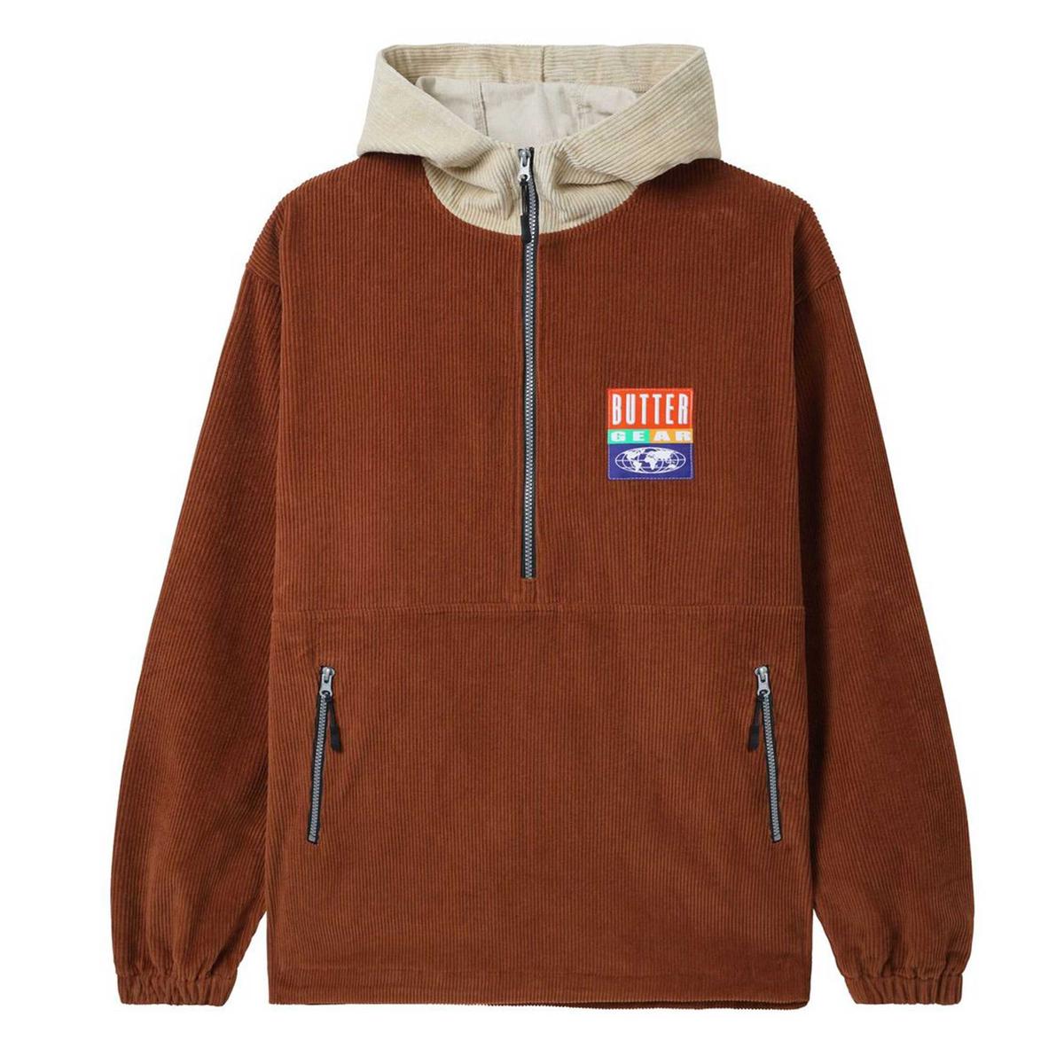 High Wale Pullover  Rust