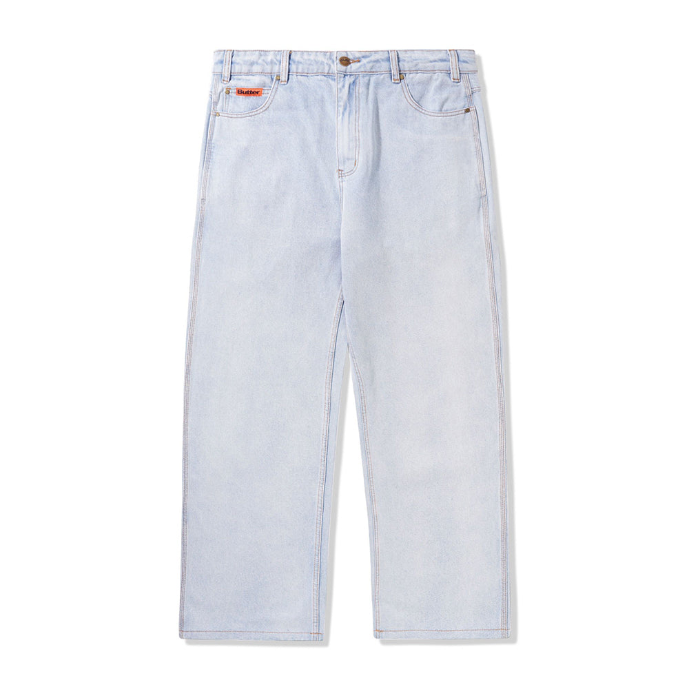 Relaxed Denim Jeans Light Blue