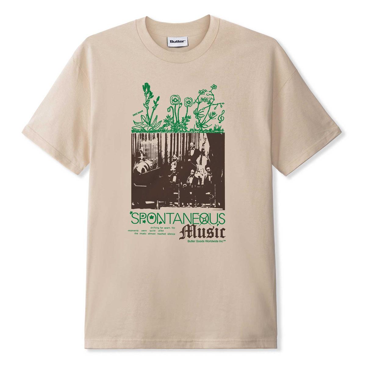 Spontaneaous Music Tee Sand