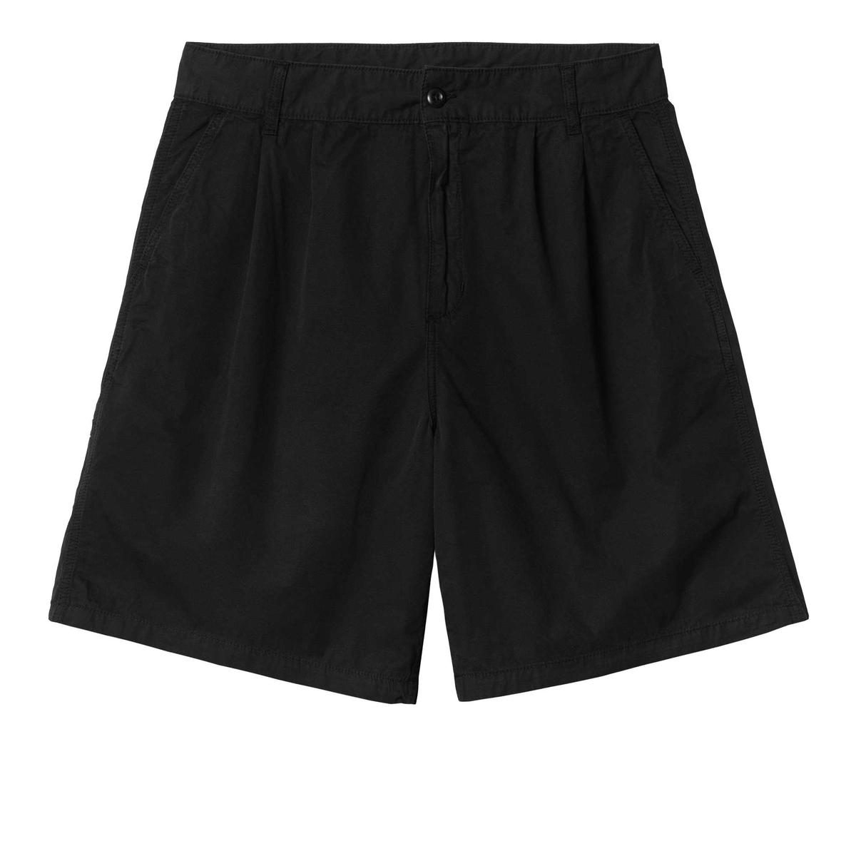 Colston Short Black garment dyed