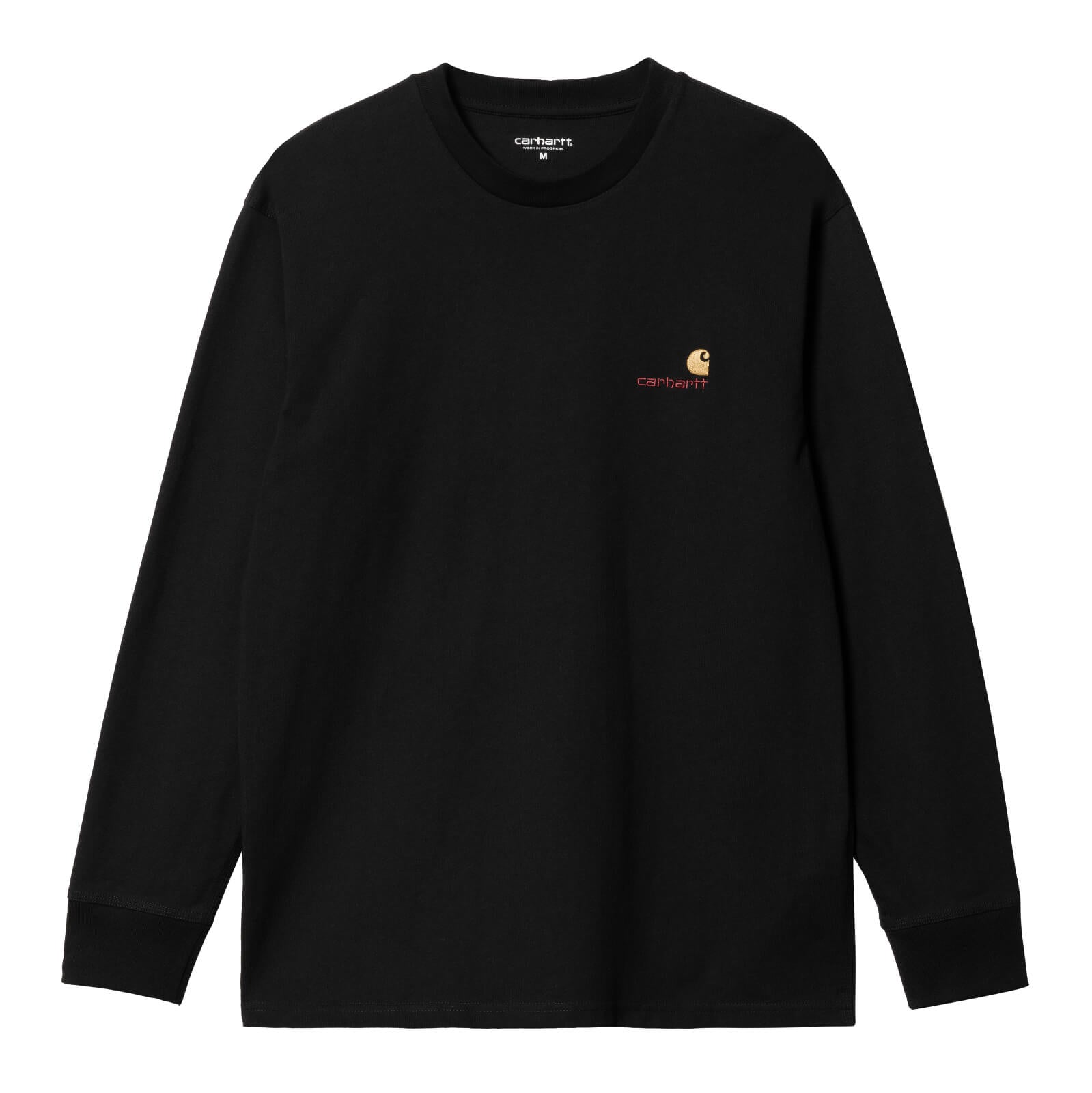 L/S American Script Black