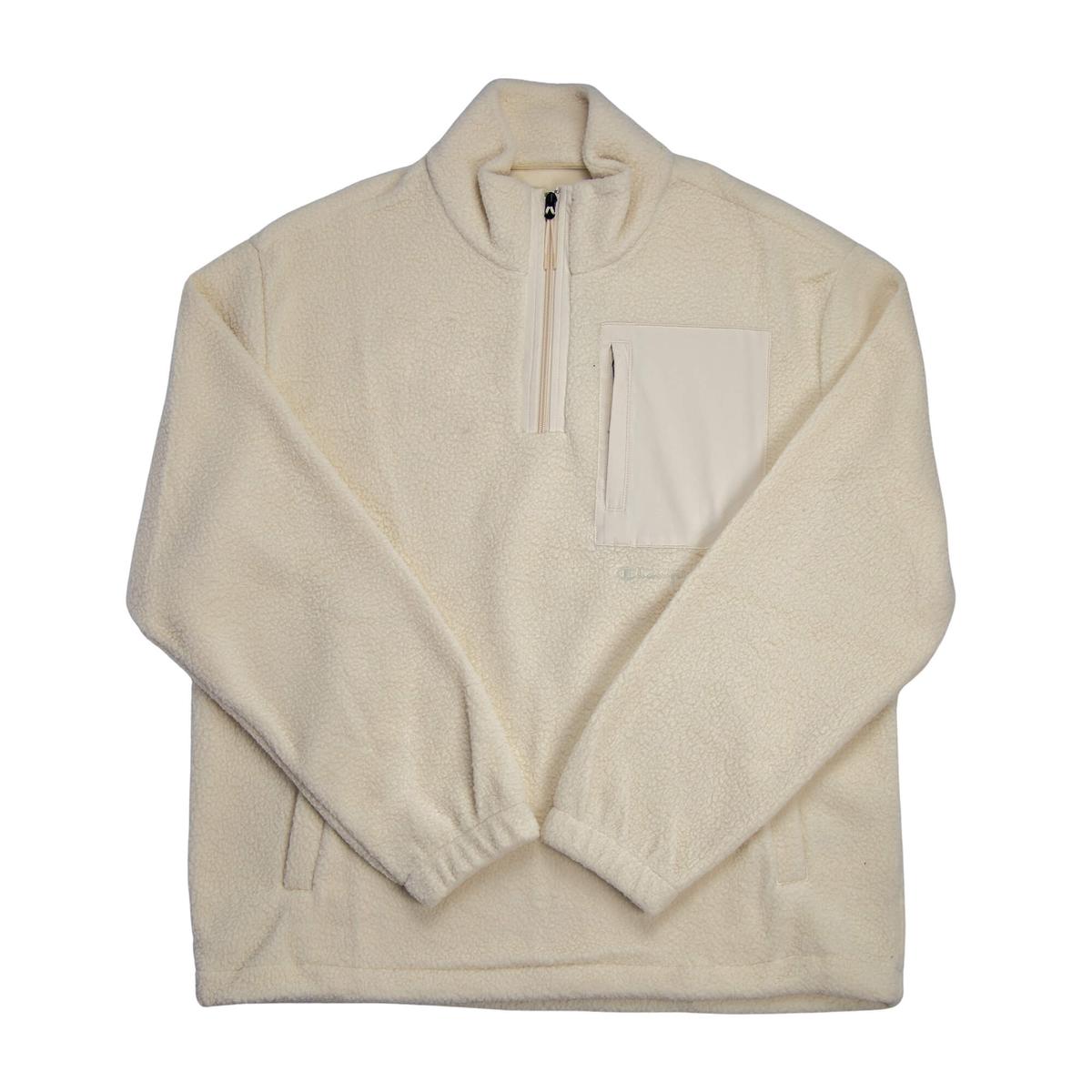 Half Zip Outdoor Polar Sand