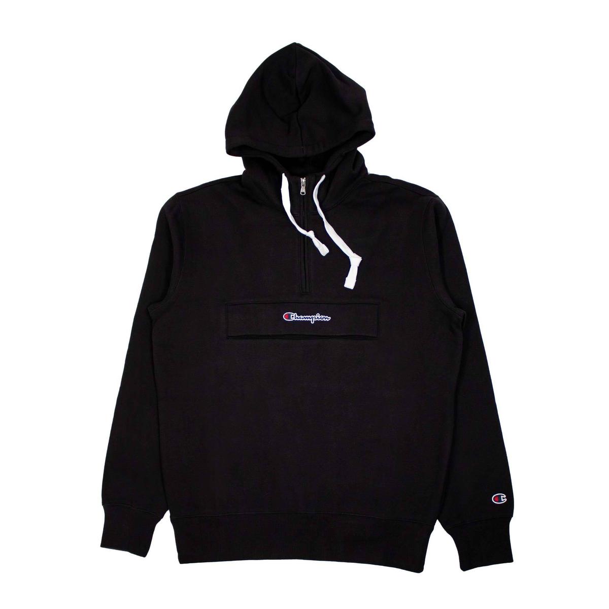 Half Zip Black