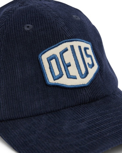 Shield Cord Dad Cap Navy