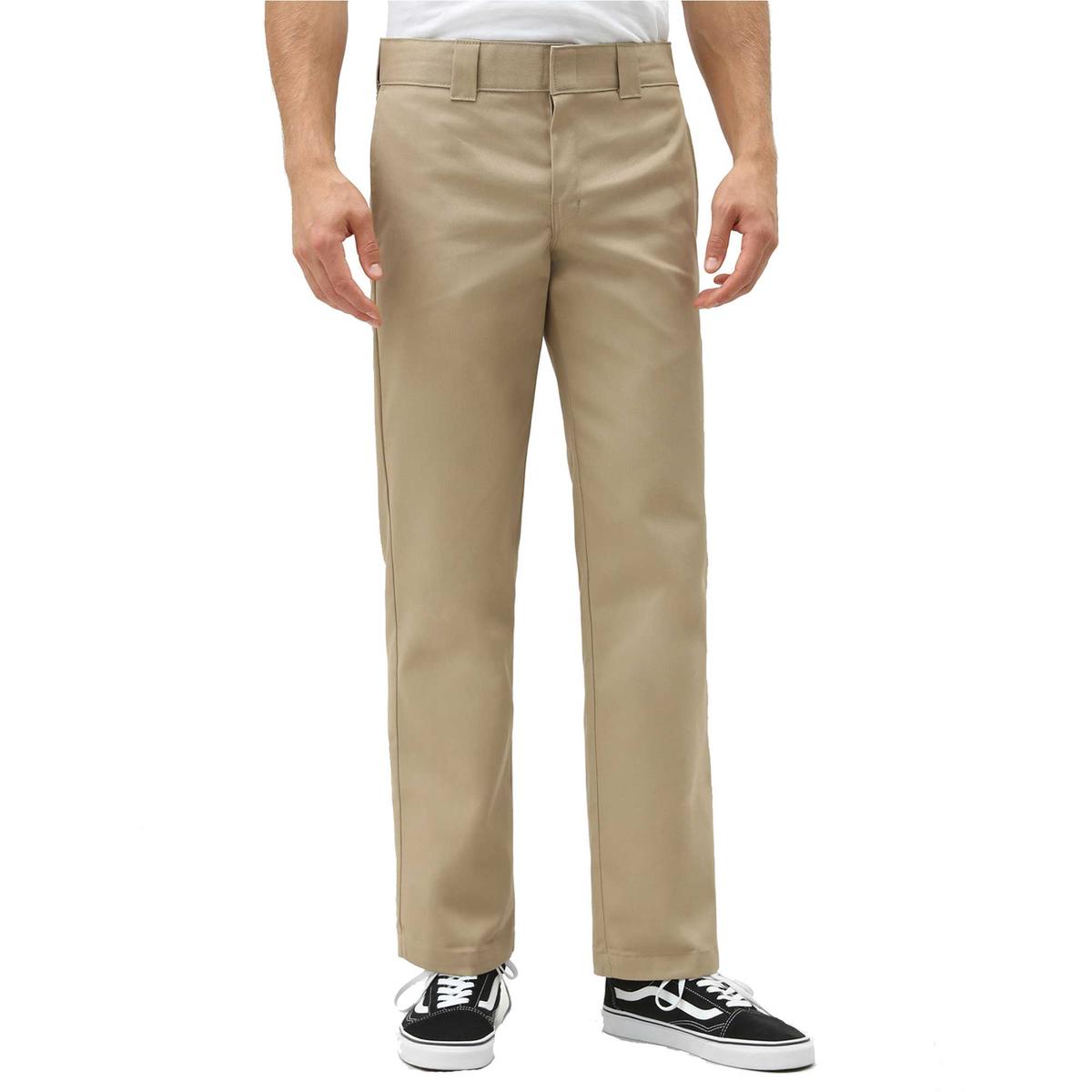 Slim Straight Work873 Khaki