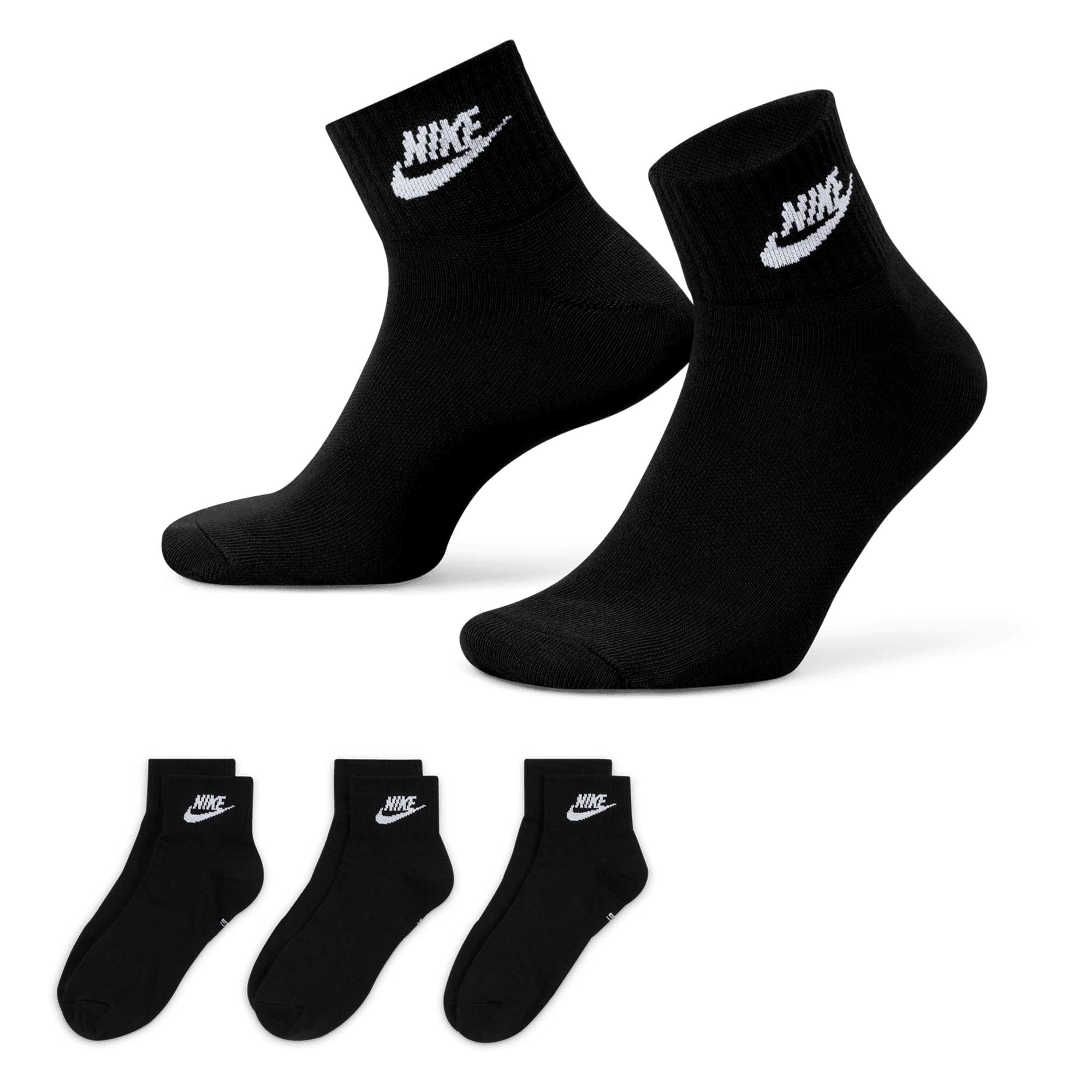 Sportswear Everyday Essential 3-Pack Black