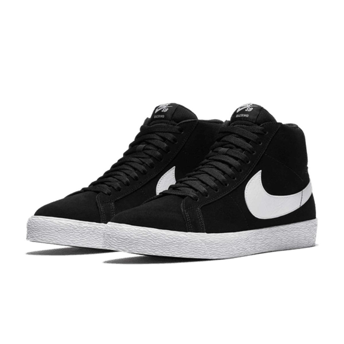 Zoom Blazer Mid Black White