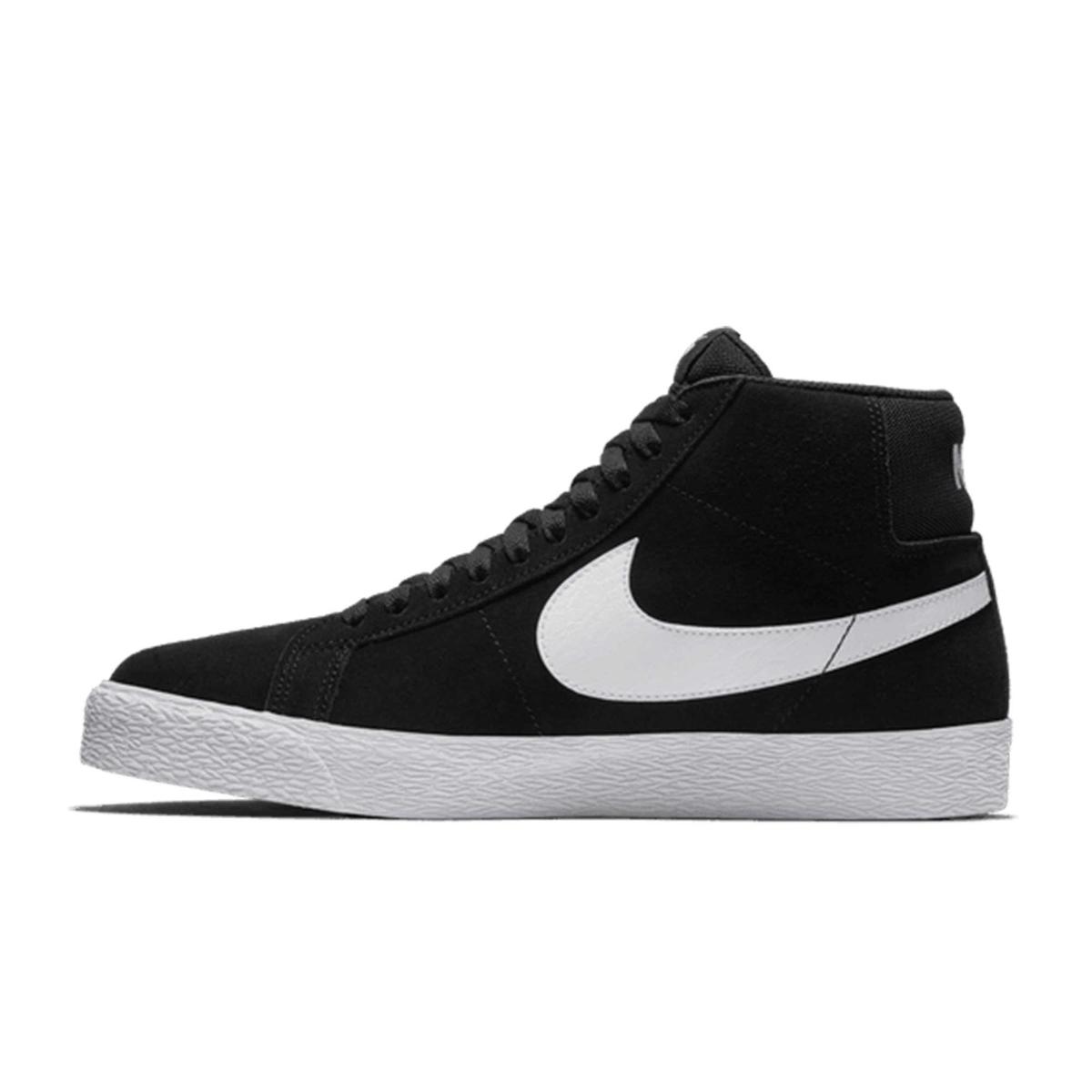 Zoom Blazer Mid Black White