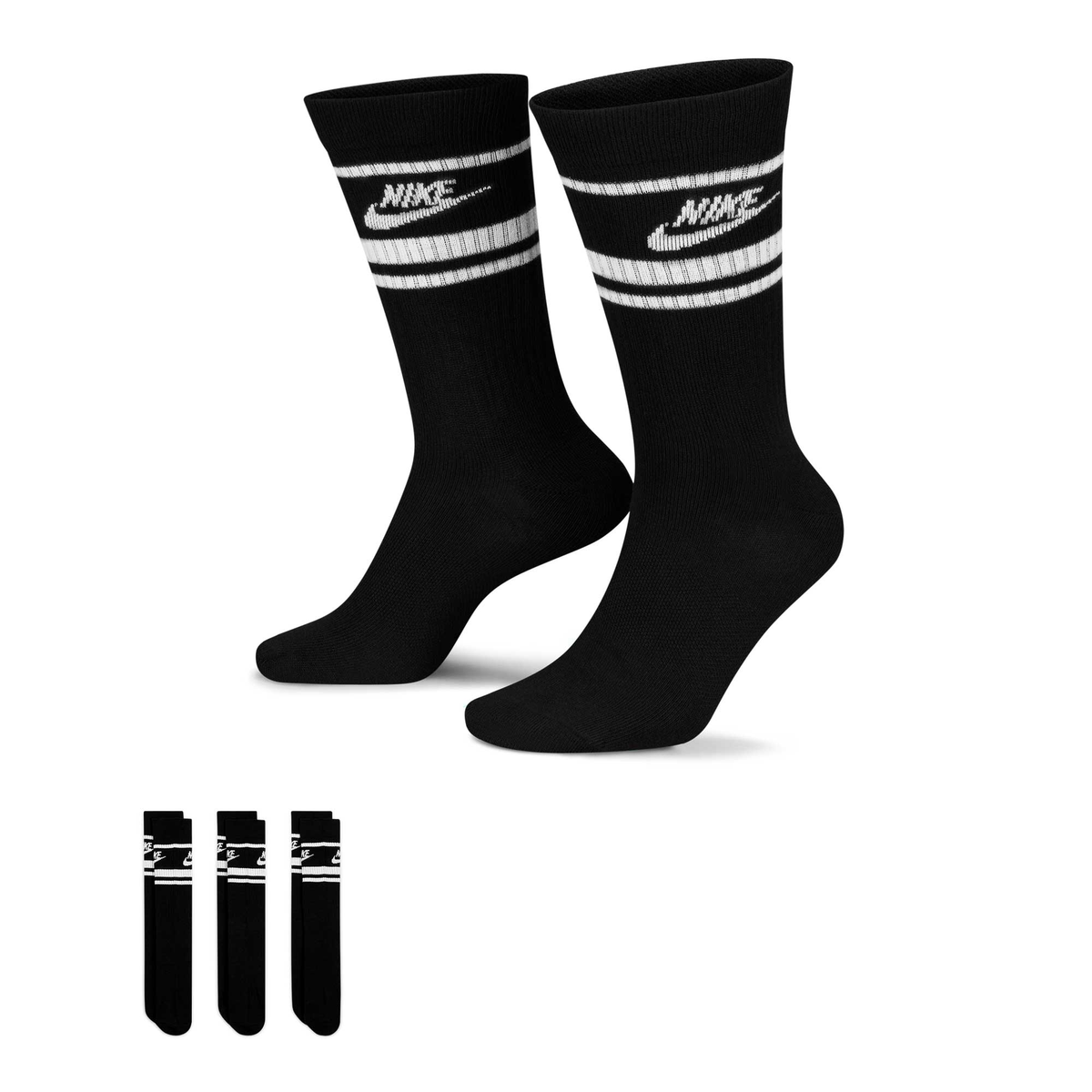 Sportswear Everyday Essential 3-Pack Black