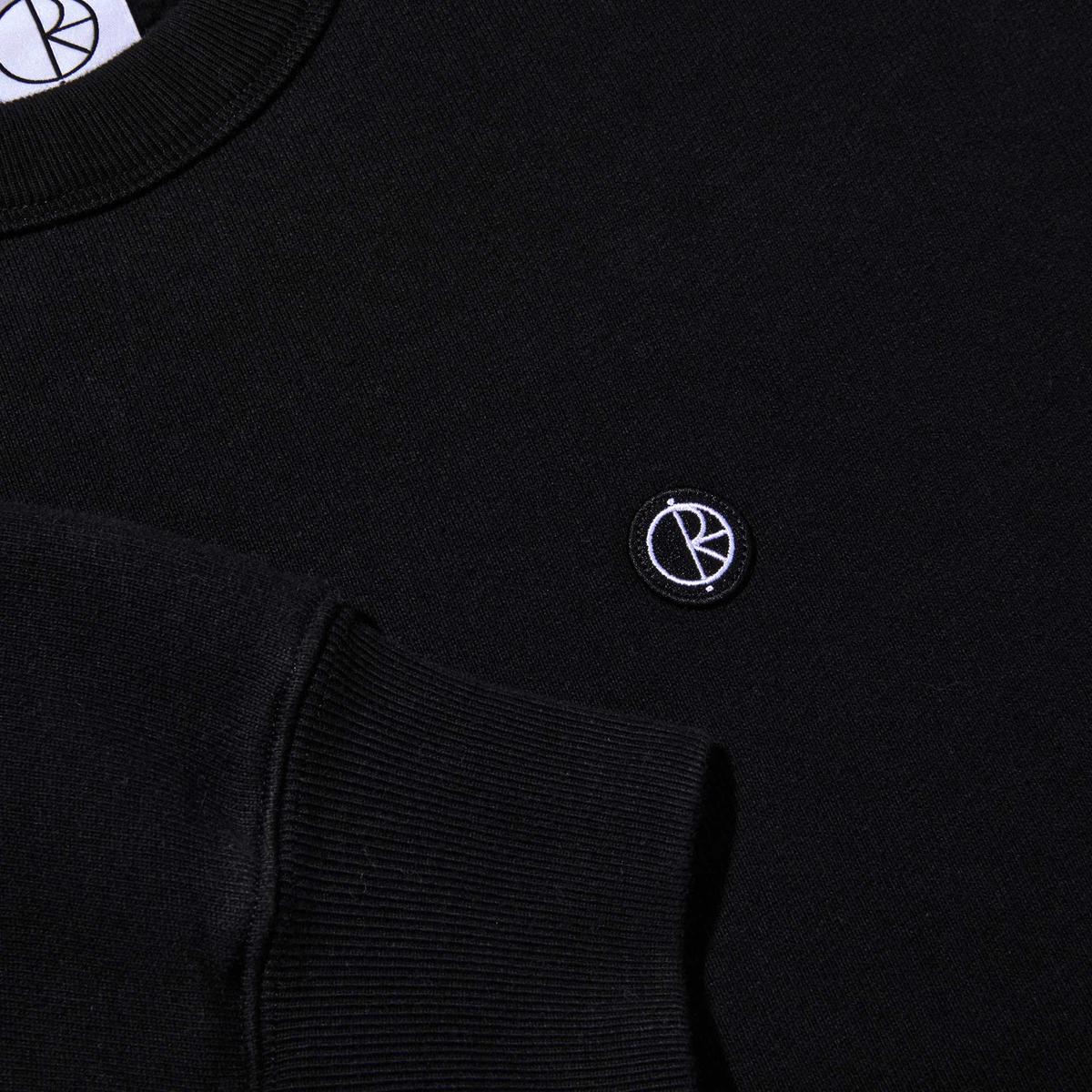 Ed Crewneck Patch Black