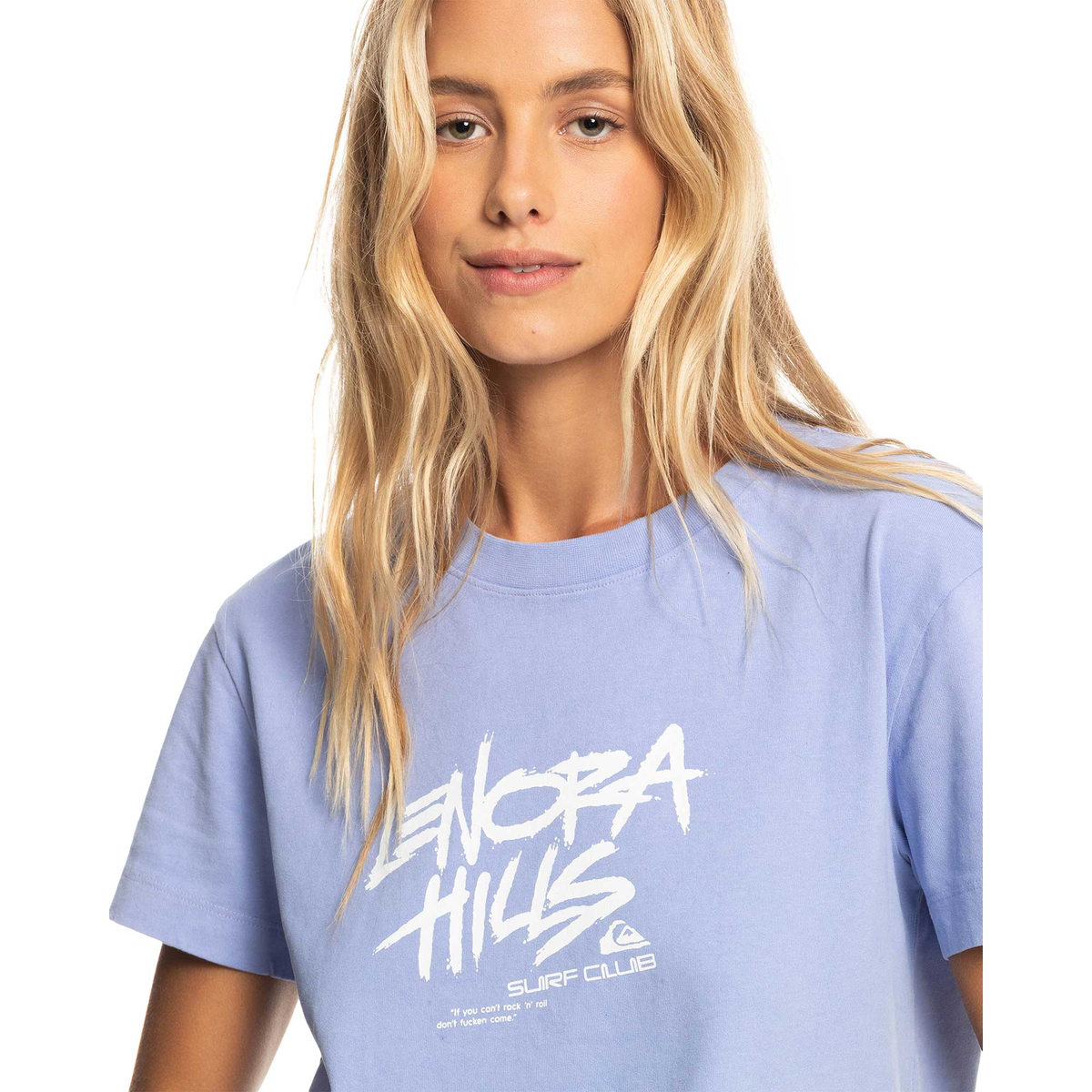 Girls Lenora Hills Surf Club Croptop Purple