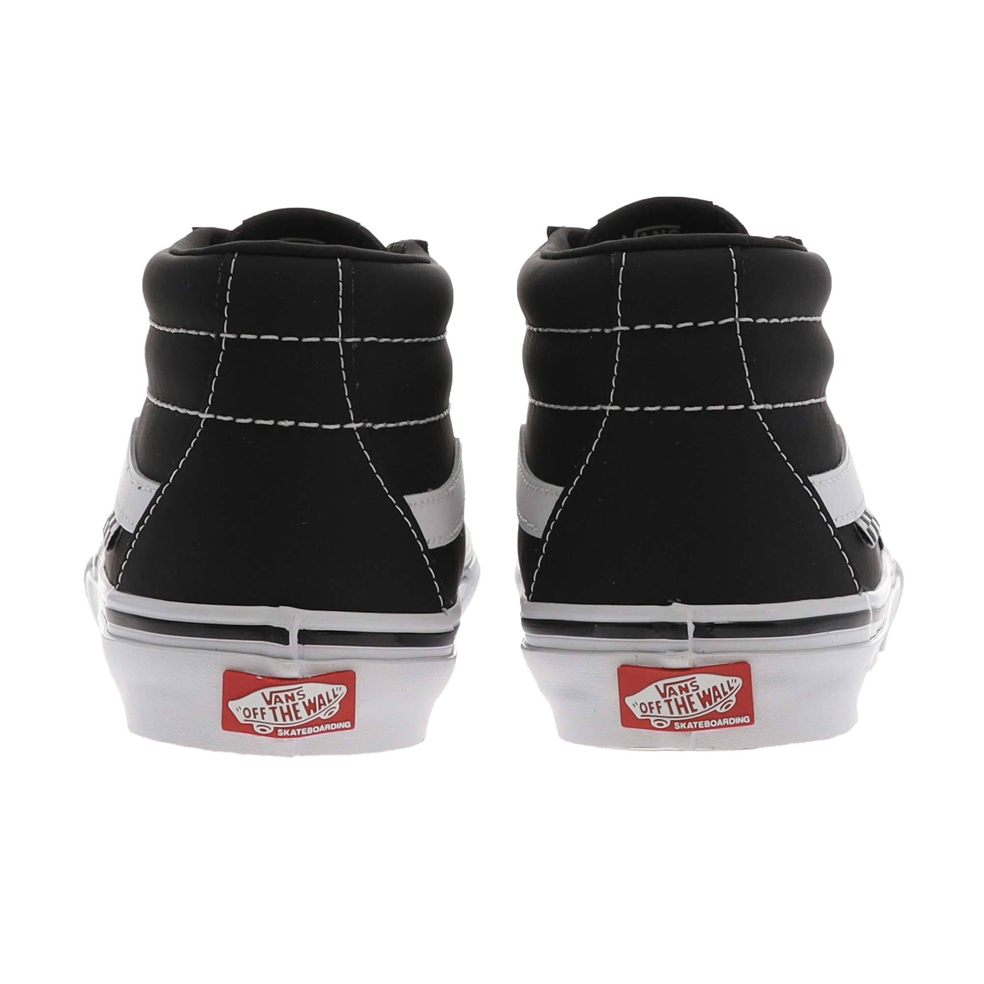 Skate Grosso Mid Black White