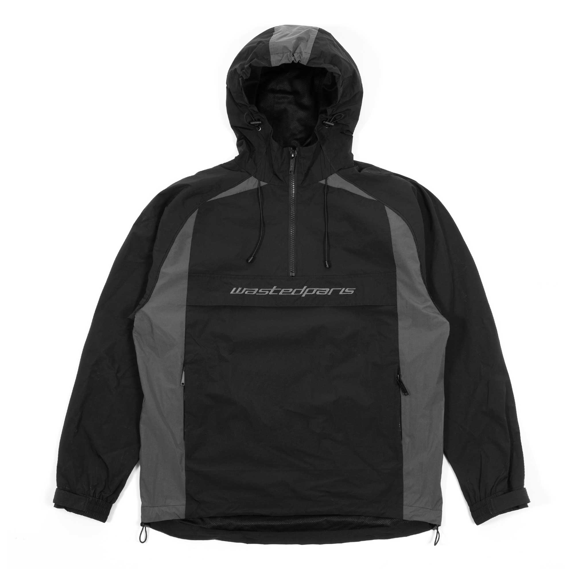 Arena Windbreaker Black Charcoal