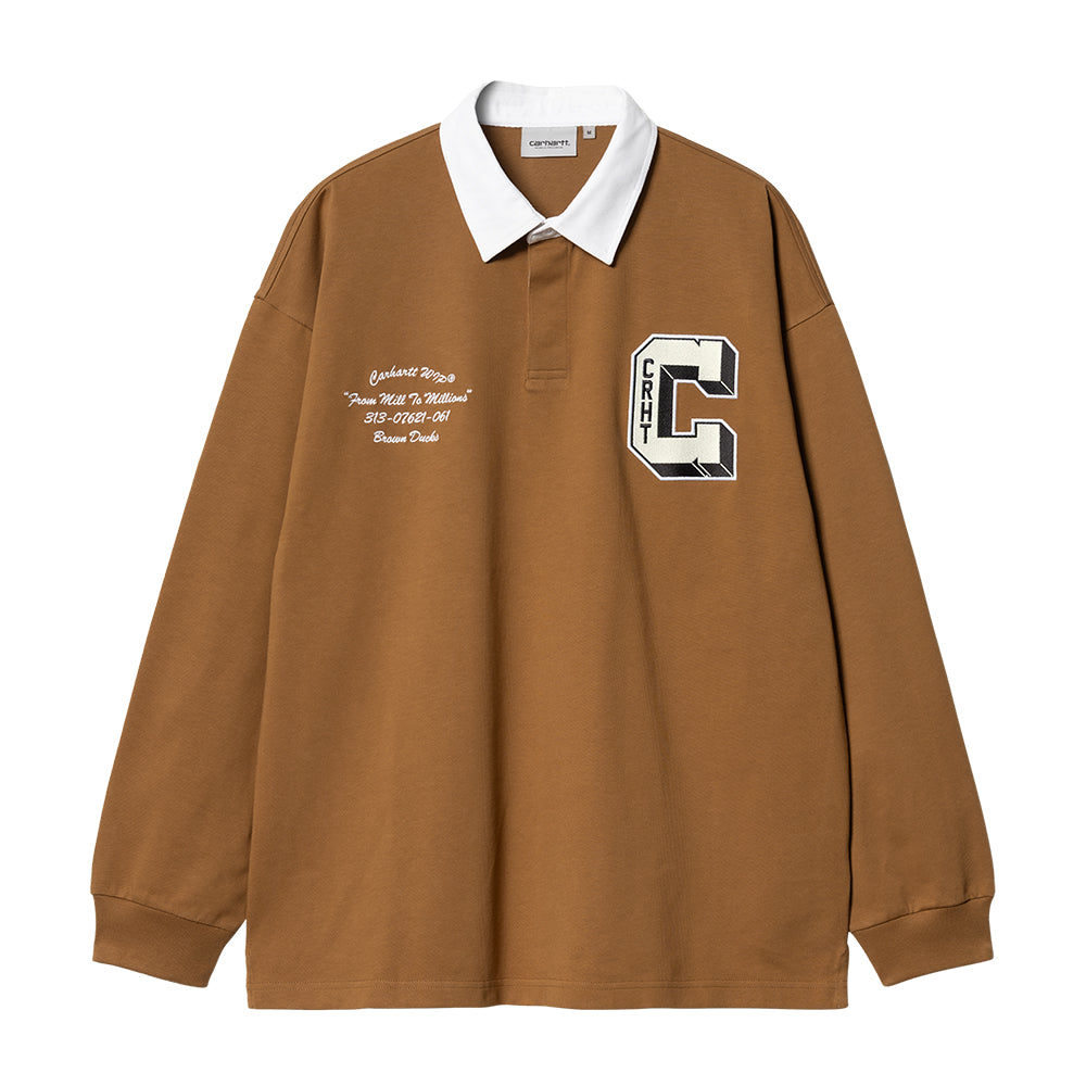 L/S Brown Ducks Rigby Hamilton Brown