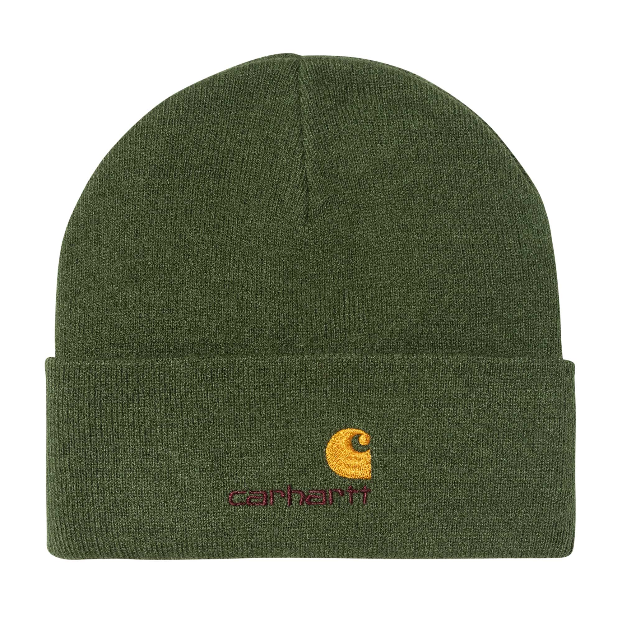 American Script Beanie Tarragon