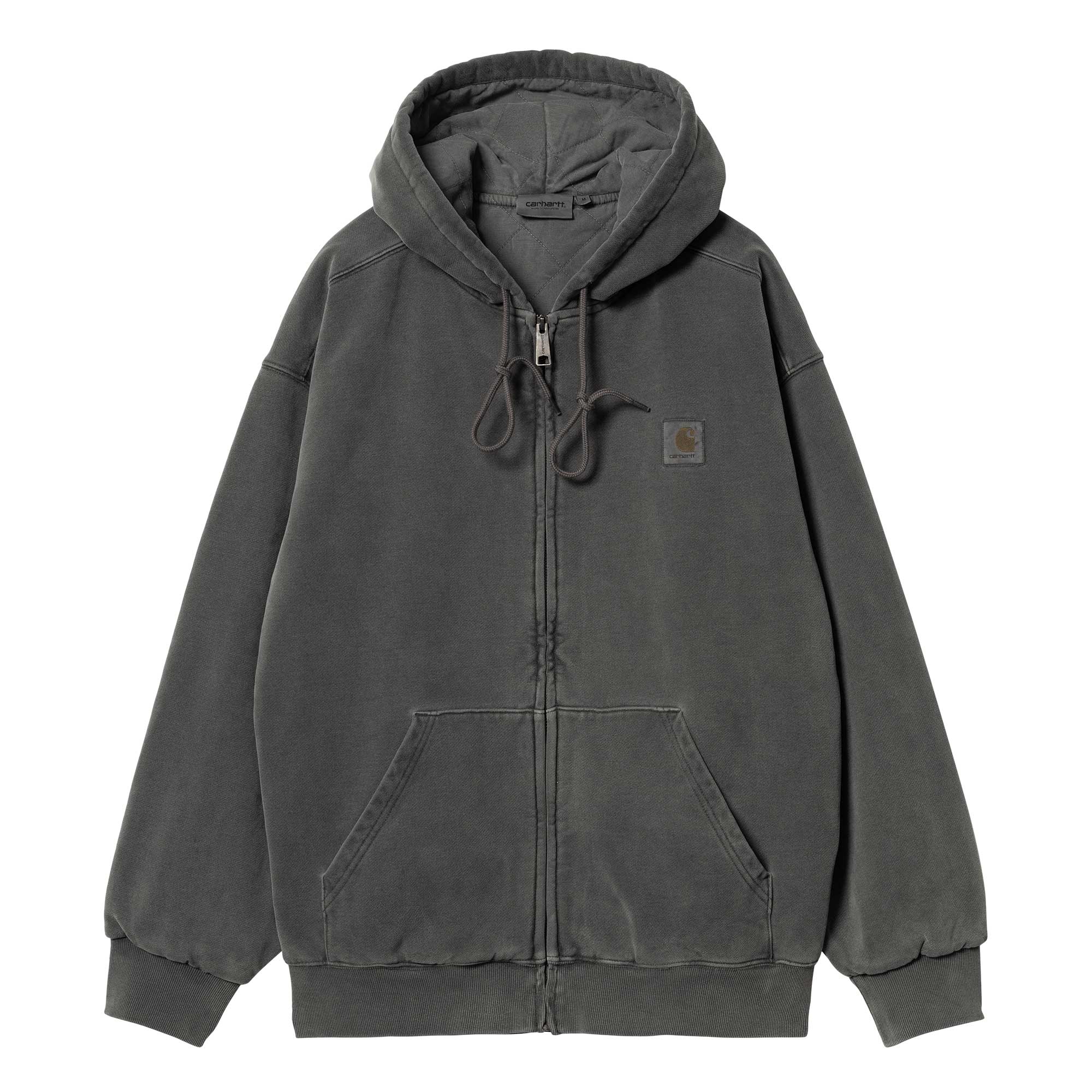 Hooded Vista Jacket Graphite garment dyed