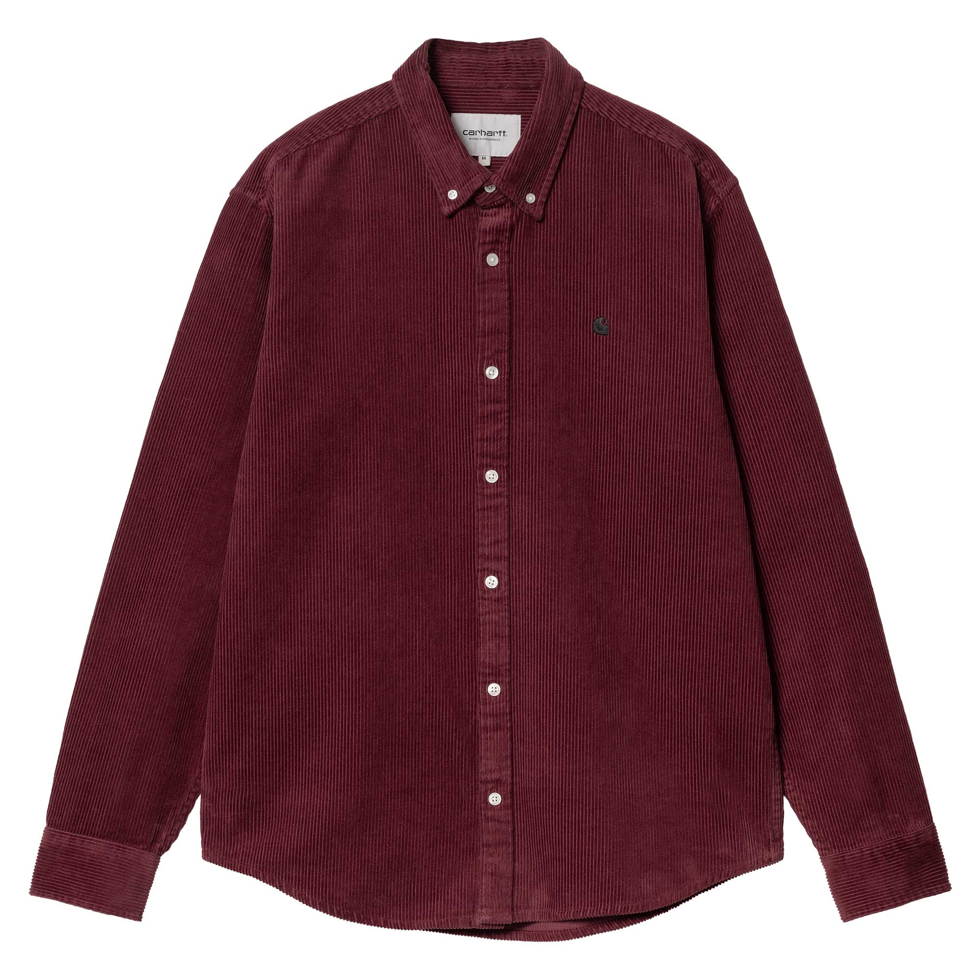 Madison Cord Shirt Malbec