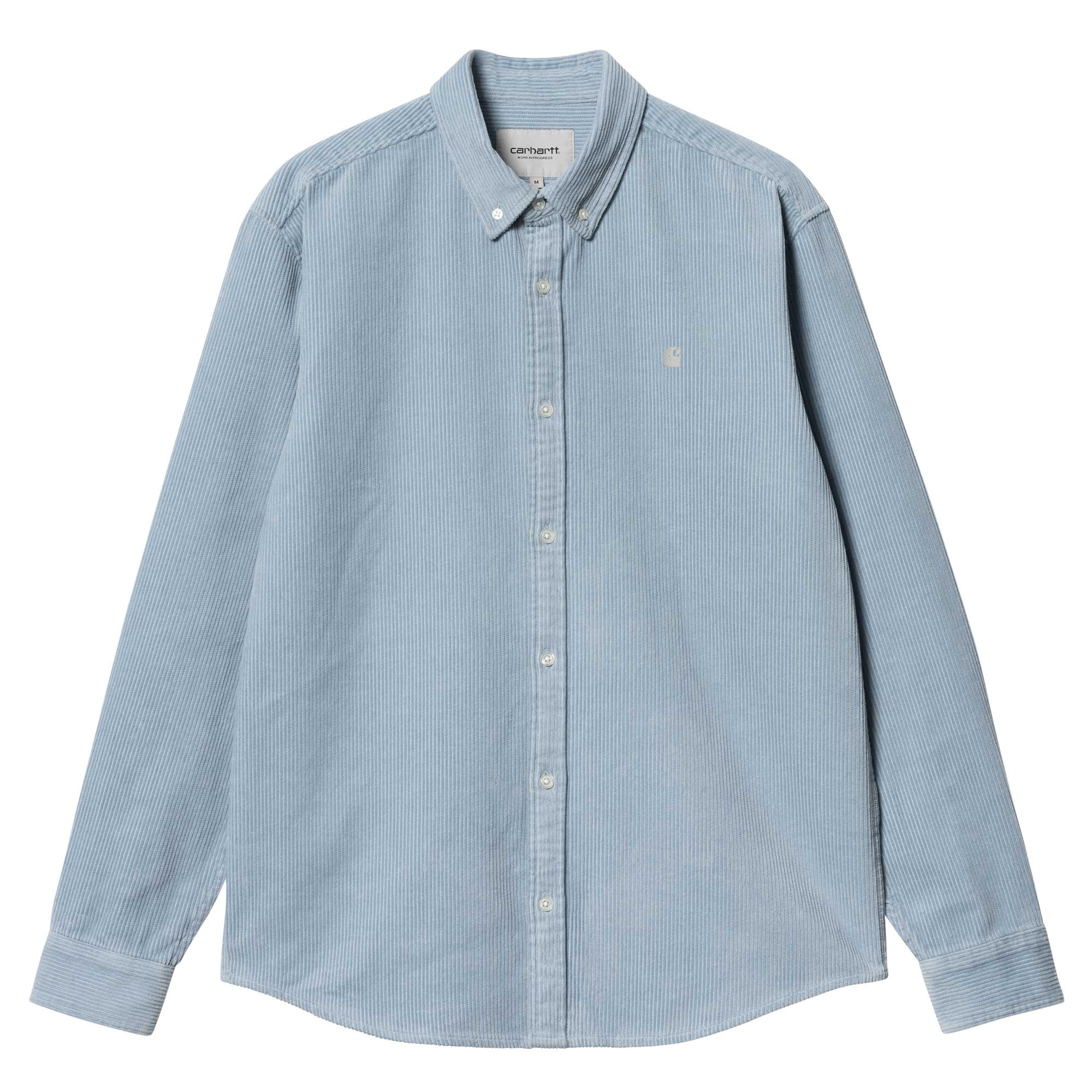 Madison Cord Shirt Dusty Ice