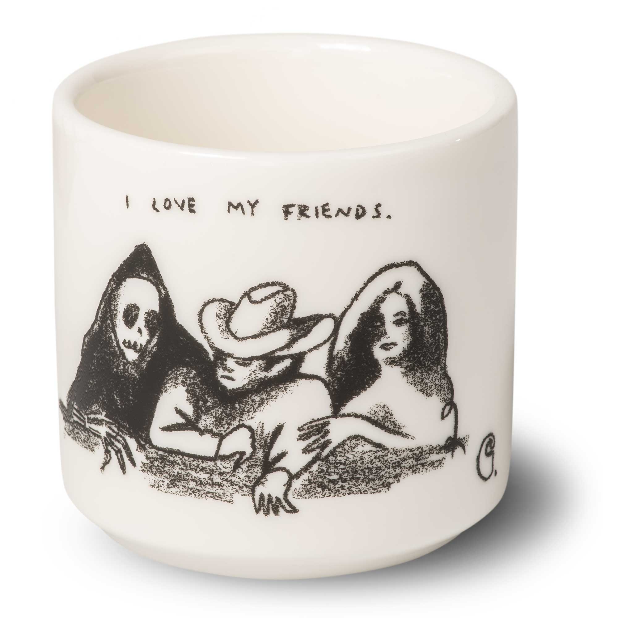 Pepe friends Mug White Black